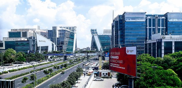 Office towers in Cyber City, Gurugram