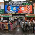 West Bengal Phase 2 Voting Underway Across 142 Seats, Mamata vs Suvendu Battle Grips Bhabanipur